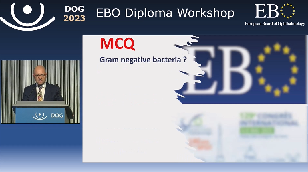 Topic B1 Cornea & External Diseases MCQs and VV - Tristan Bourcier 2024