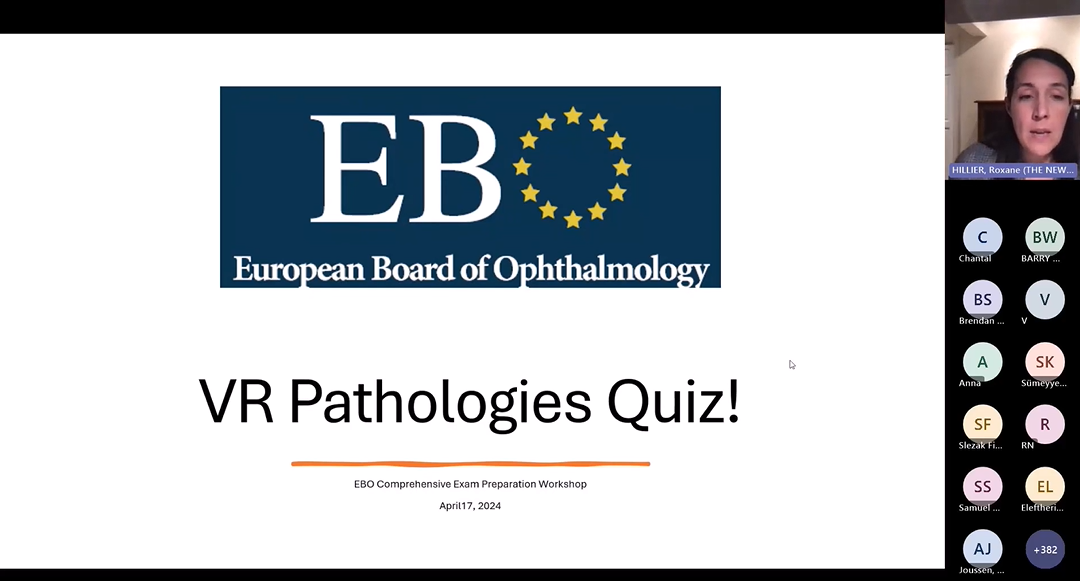 Vitreo-retinal pathologies Roxane Hillier 2024